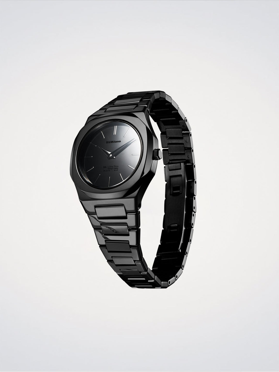 D1 Milano Black Gleam Orologio Ultra Thin 30 mm D1-UTBL41