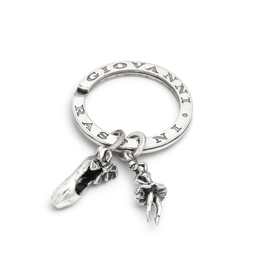 Giovanni Raspini classical dance key ring Key ring in 925 Silver X01417
