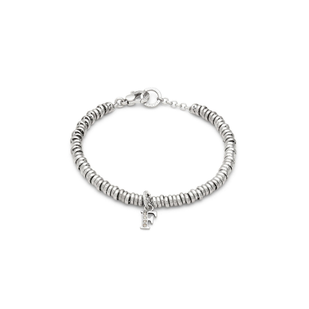 Giovanni Raspini bracciale lettera f crystal Bracciale in Argento 925 e zirconi X01463