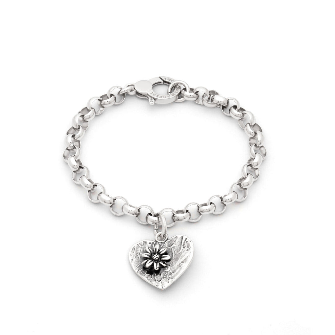Giovanni Raspini Flower Heart Bracelet 1783