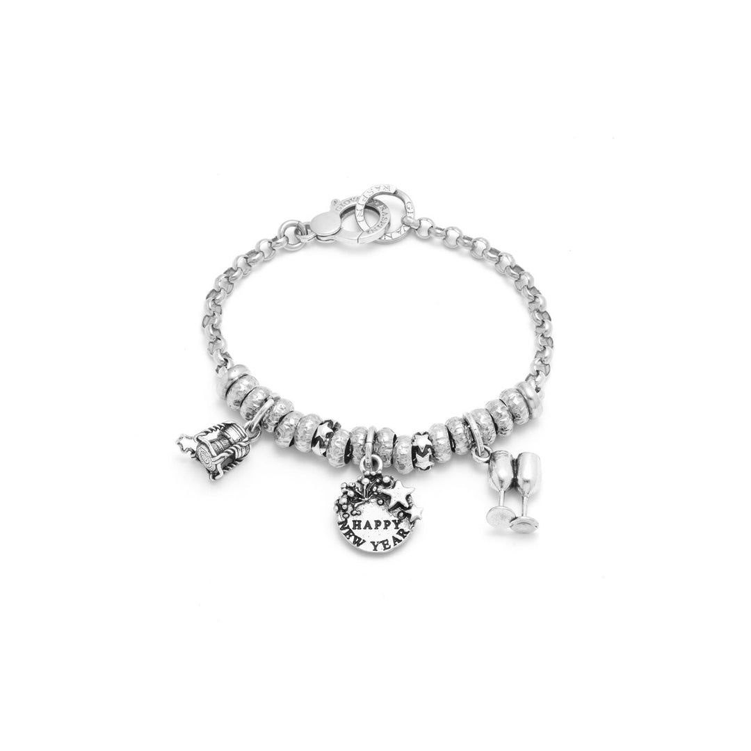 Giovanni Raspini bracelet bonne année argent X01815