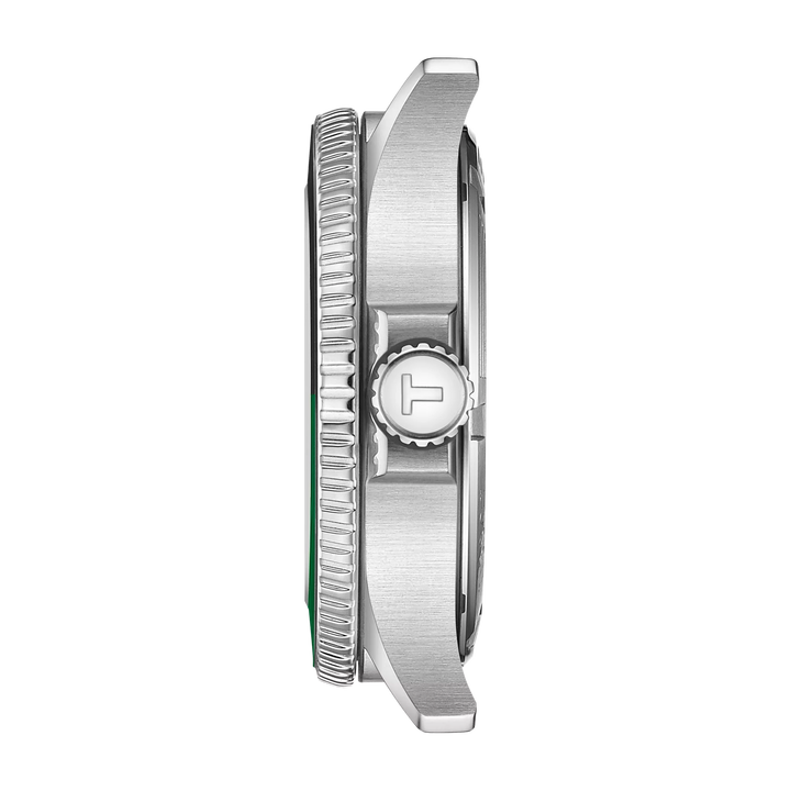 티쏘 시계 Seastar 1000 GMT 40mm 블랙 석 영 스틸 T120.852.11.051.00