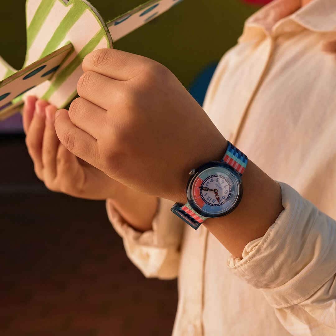 Montre Flik Flak STRIPY STRIPES Story Time 32mm FBNP243