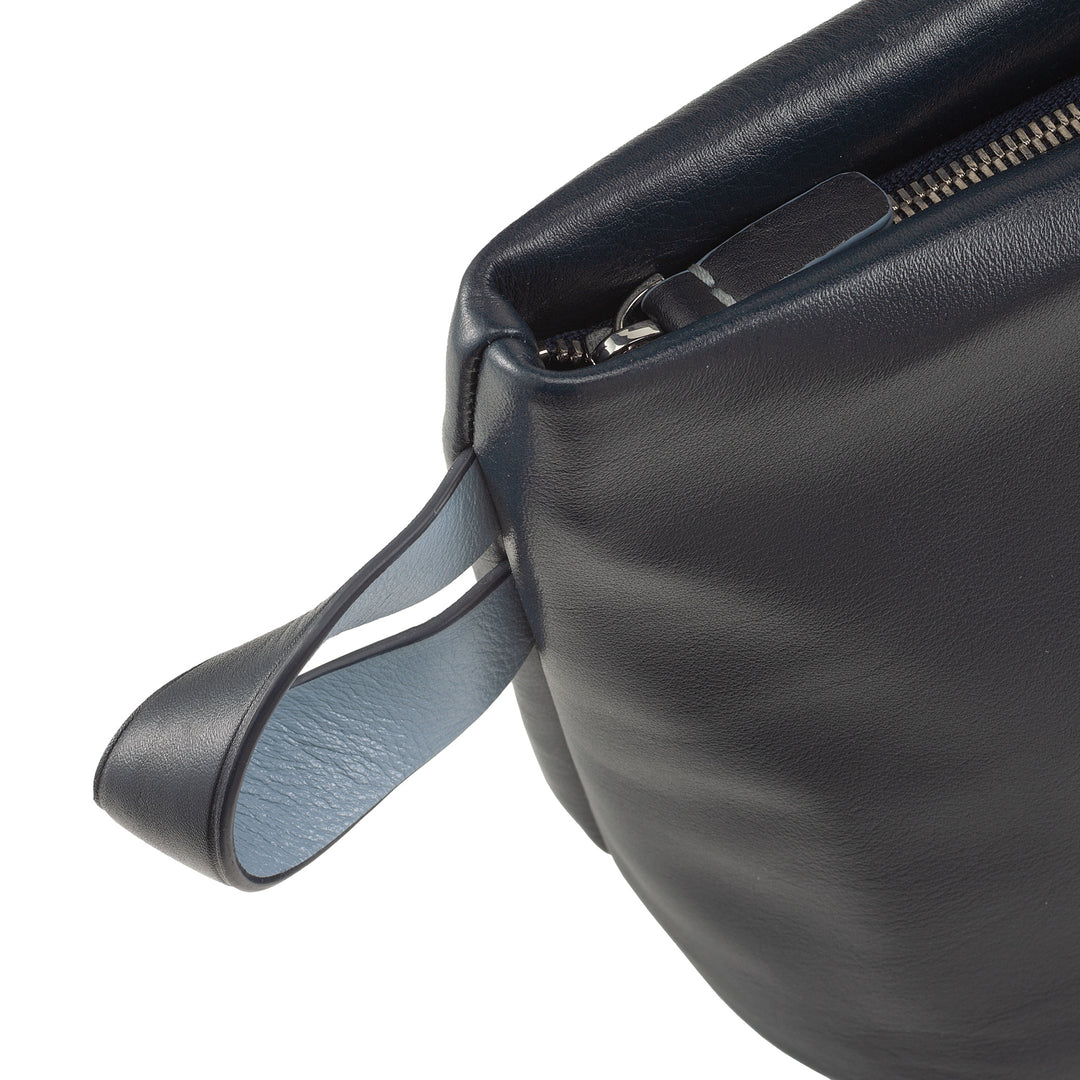 DUDU Beauty Case pour Femme et Homme en Cuir avec Fermeture Éclair, Grande Trousse de Toilette aux Couleurs Vives, Idéale pour Voyage, Salle de Sport, Spa, Intérieur Hydrofuge