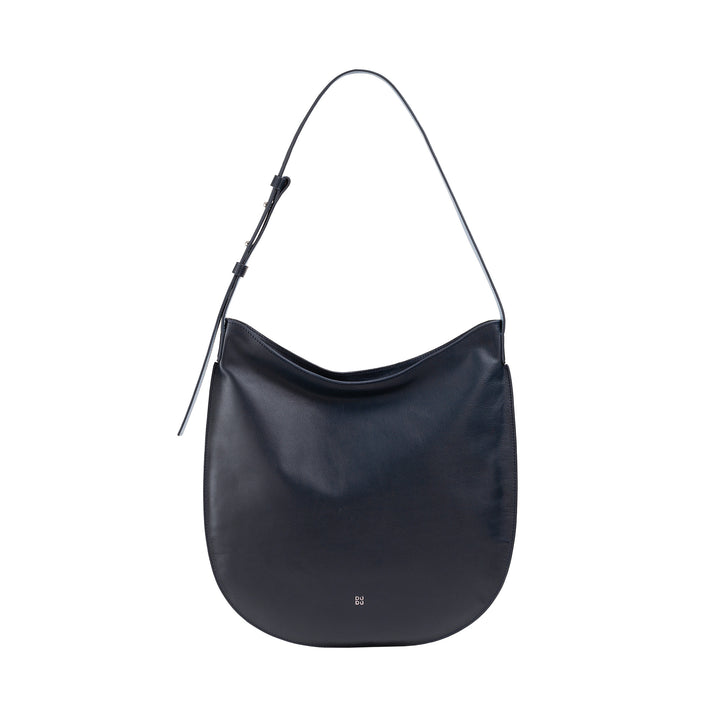 DUDU Sac à bandoulière pour Femme en Cuir Souple, Sac Hobo avec Fermeture éclair, Grand Sac à bandoulière réglable coloré et spacieux