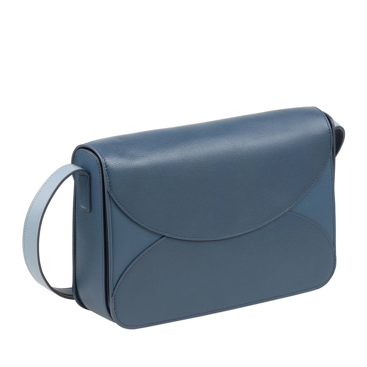 DUDU Grand sac à bandoulière en cuir pour femme – Sac pour femme élégant et spacieux, design enveloppe, avec bandoulière réglable et rabat à fermeture magnétique