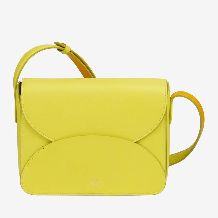 DUDU Sac à bandoulière en cuir pour femme avec rabat modèle enveloppe - Petit sac à main élégant et polyvalent avec bandoulière réglable, sac parfait pour chaque occasion