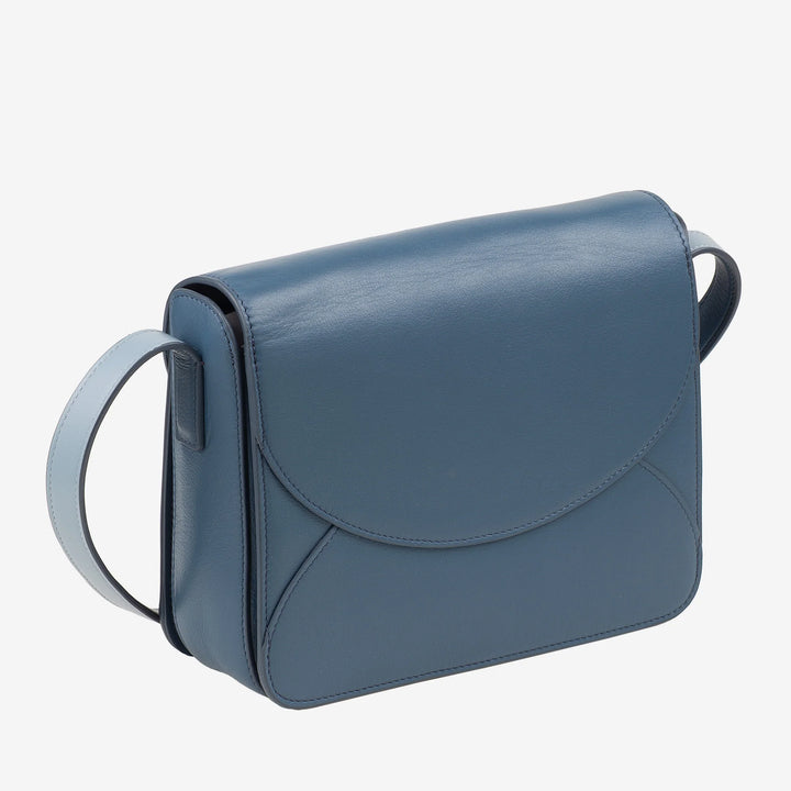 DUDU Sac à bandoulière en cuir pour femme avec rabat modèle enveloppe - Petit sac à main élégant et polyvalent avec bandoulière réglable, sac parfait pour chaque occasion