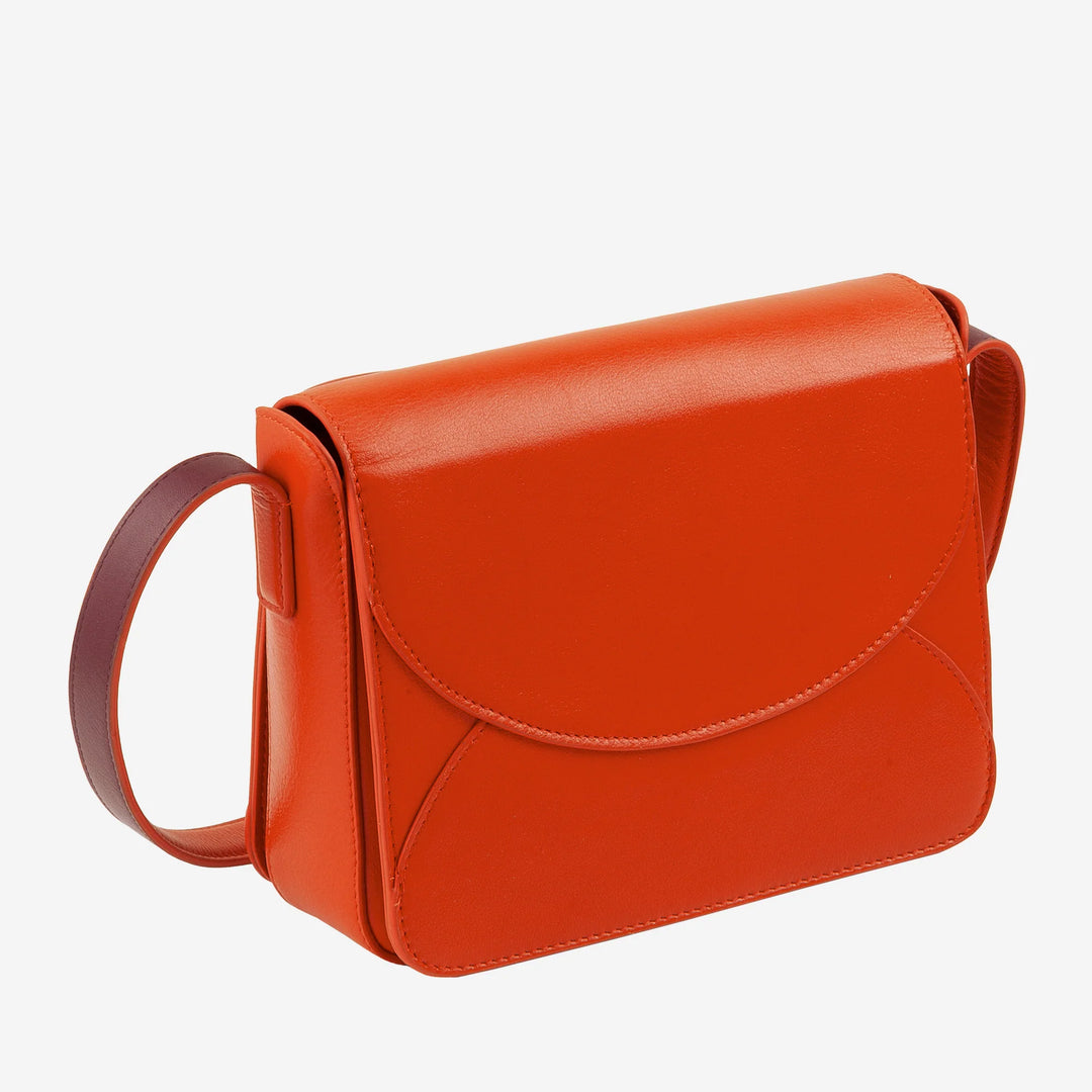 DUDU Sac à bandoulière en cuir pour femme avec rabat modèle enveloppe - Petit sac à main élégant et polyvalent avec bandoulière réglable, sac parfait pour chaque occasion