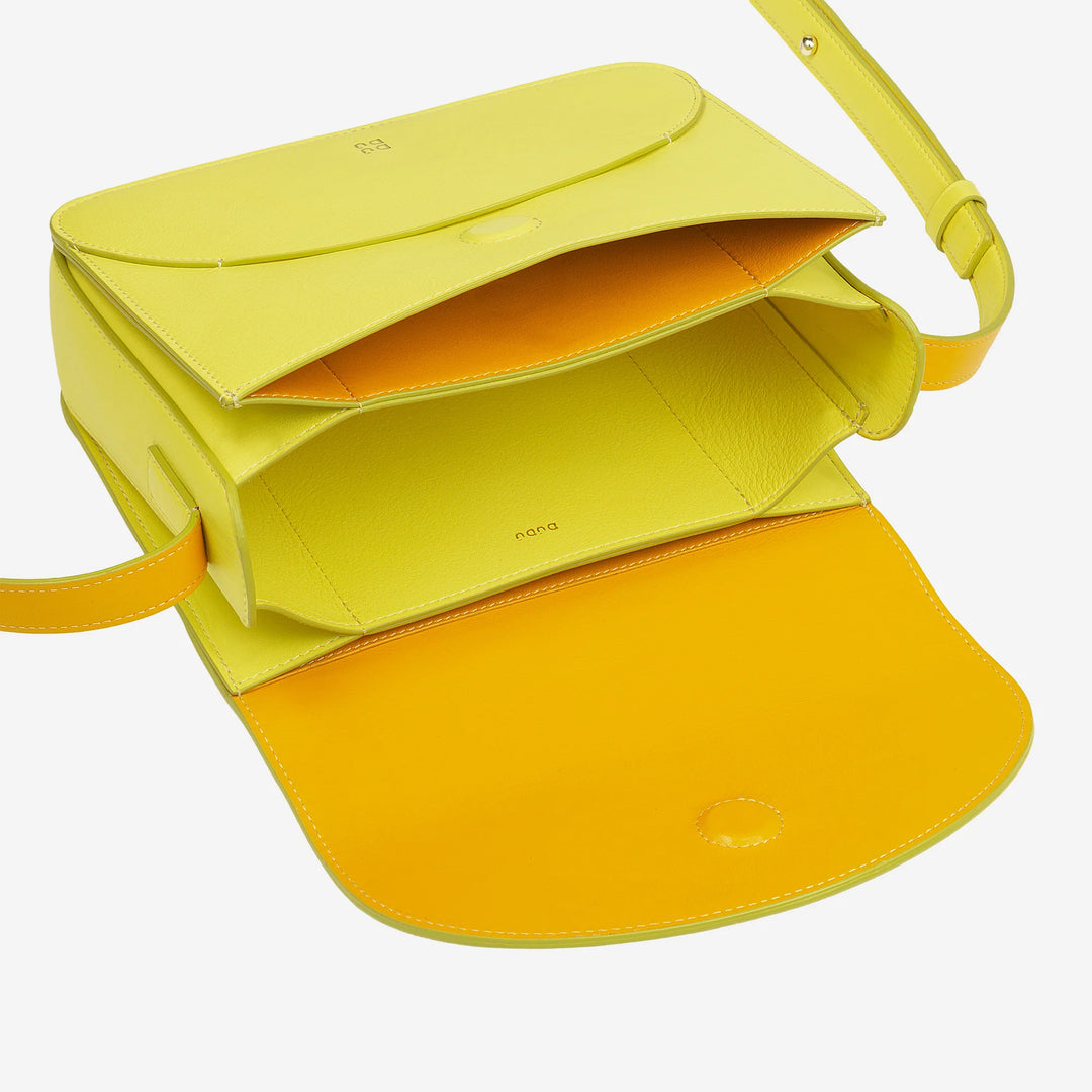 DUDU Sac à bandoulière en cuir pour femme avec rabat modèle enveloppe - Petit sac à main élégant et polyvalent avec bandoulière réglable, sac parfait pour chaque occasion