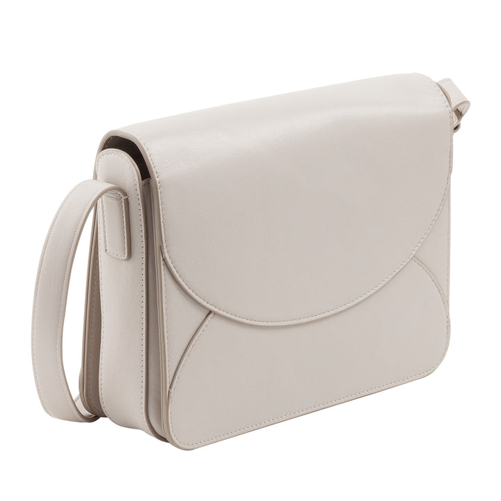 DUDU Sac à bandoulière en cuir pour femme avec rabat modèle enveloppe - Petit sac à main élégant et polyvalent avec bandoulière réglable, sac parfait pour chaque occasion