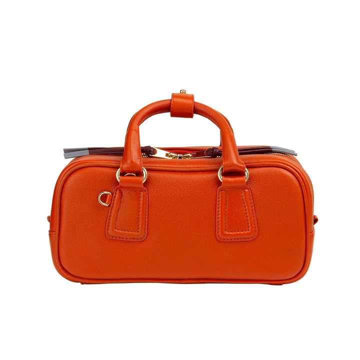 DUDU Grand Sac Cartable en Cuir pour Femme avec Bandoulière Amovible, Spacieux et Élégant - Sac Main et Bandoulière avec Fermeture Éclair, Double Poignées