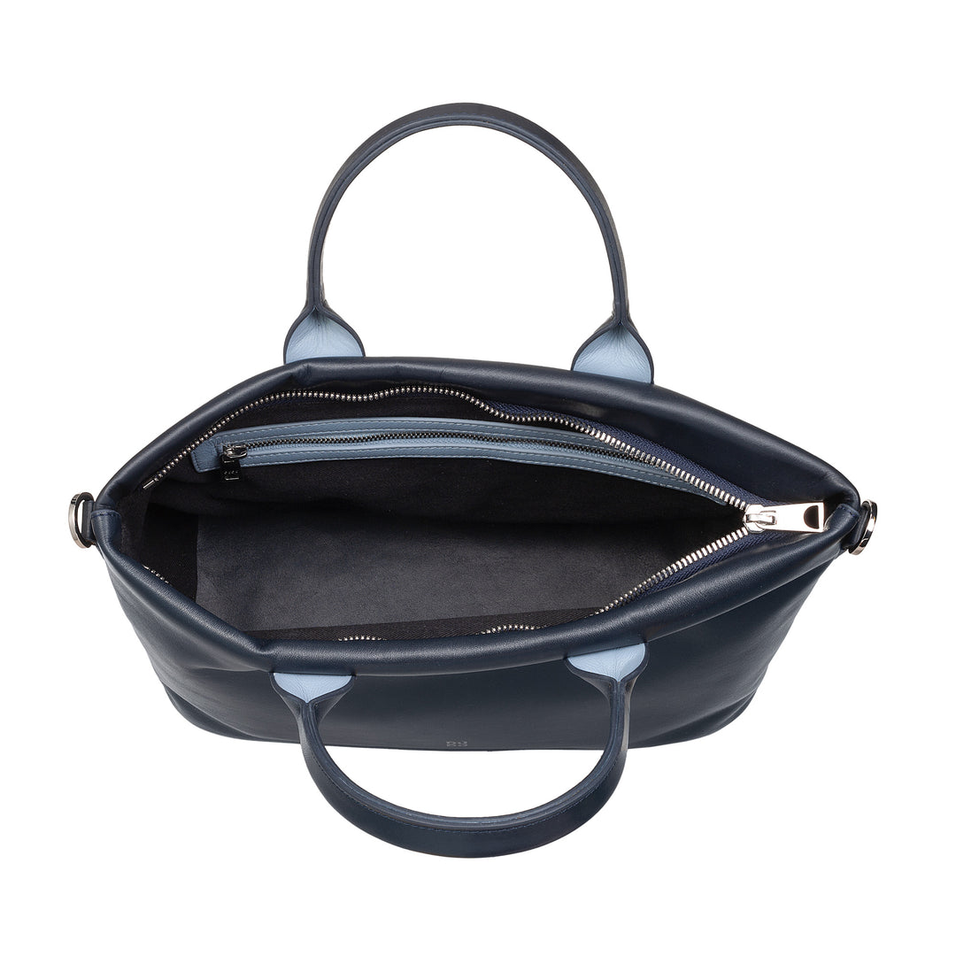 DUDU Bolso de Mujer de Piel con Bandolera, Bolso Bandolera Pequeño Mediano con Cremallera y Bandolera Desmontable, Bolso Elegante y Colorido