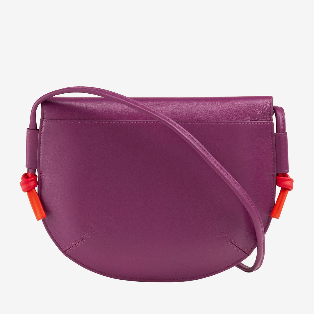 DUDU Sac à Bandoulière pour Femme avec Rabat en Cuir Véritable, Petit Sac à Bandoulière avec Rabat à Bouton Magnétique, Sac à Main