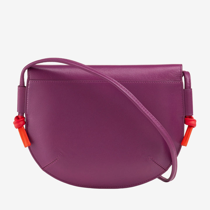 DUDU Sac à Bandoulière pour Femme avec Rabat en Cuir Véritable, Petit Sac à Bandoulière avec Rabat à Bouton Magnétique, Sac à Main