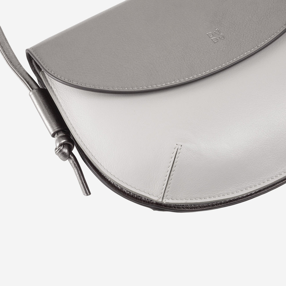 DUDU Sac à Bandoulière pour Femme avec Rabat en Cuir Véritable, Petit Sac à Bandoulière avec Rabat à Bouton Magnétique, Sac à Main