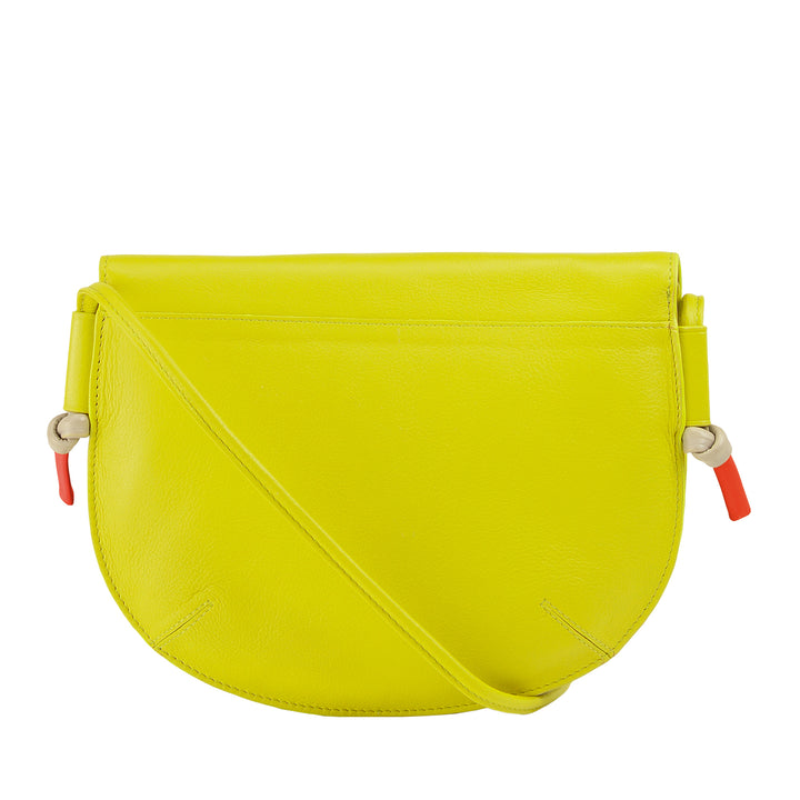 DUDU Sac à Bandoulière pour Femme avec Rabat en Cuir Véritable, Petit Sac à Bandoulière avec Rabat à Bouton Magnétique, Sac à Main