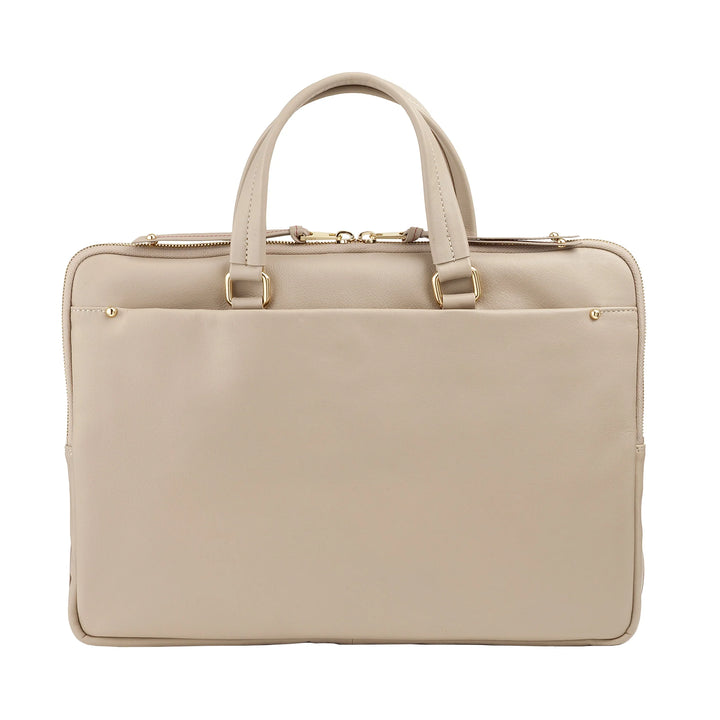 DUDU Borsa Porta PC Donna Elegante in Pelle con Tracolla - Borsa Cartella Laptop da Lavoro con Tasche Organizer, Capiente e Professionale, Porta Computer e Documenti