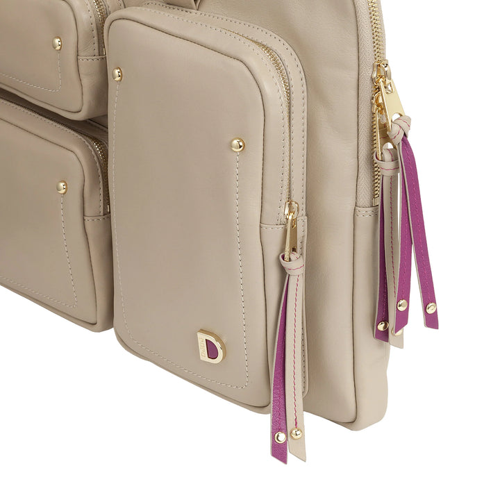 DUDU Borsa Porta PC Donna Elegante in Pelle con Tracolla - Borsa Cartella Laptop da Lavoro con Tasche Organizer, Capiente e Professionale, Porta Computer e Documenti
