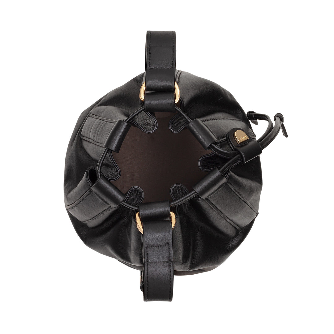 DUDU Grand sac seau en cuir pour femme avec bandoulière réglable et fermeture à cordon – Sac élégant, spacieux et pratique pour un usage quotidien et des occasions spéciales