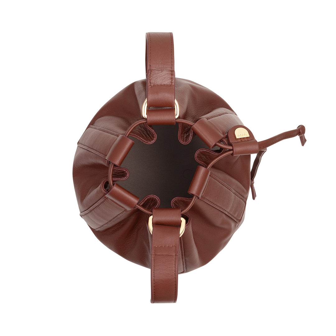 DUDU Grand sac seau en cuir pour femme avec bandoulière réglable et fermeture à cordon – Sac élégant, spacieux et pratique pour un usage quotidien et des occasions spéciales