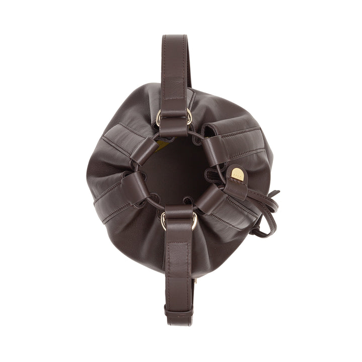 DUDU Grand sac seau en cuir pour femme avec bandoulière réglable et fermeture à cordon – Sac élégant, spacieux et pratique pour un usage quotidien et des occasions spéciales