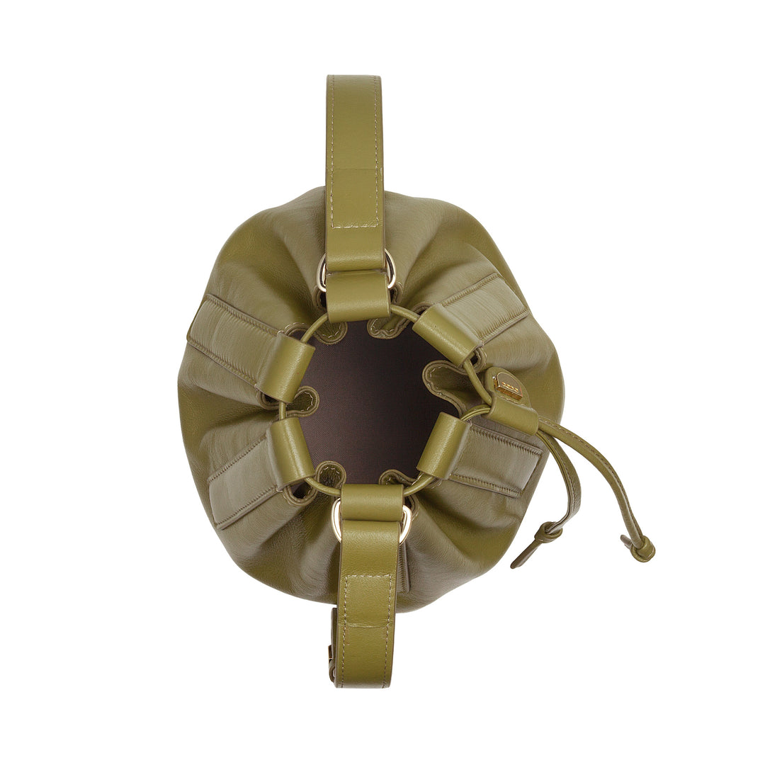 DUDU Grand sac seau en cuir pour femme avec bandoulière réglable et fermeture à cordon – Sac élégant, spacieux et pratique pour un usage quotidien et des occasions spéciales