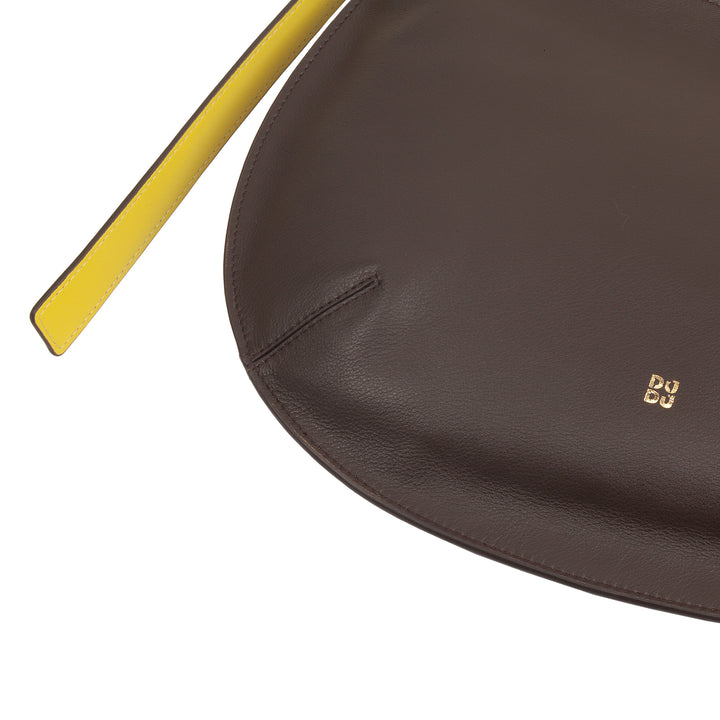 DUDU Sac à bandoulière souple pour femme de taille moyenne en cuir véritable, sac Hobo avec bandoulière réglable, sac à bandoulière avec fermeture éclair