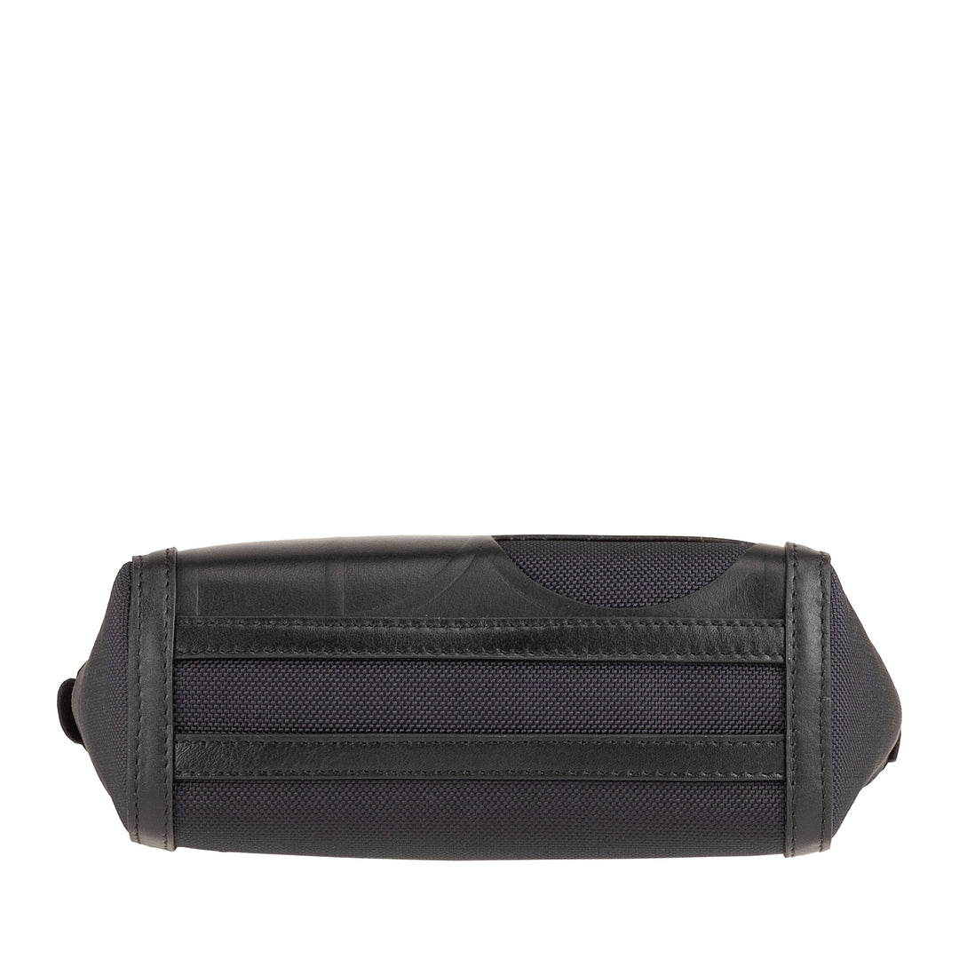DUDU Sac fourre-Tout en Cuir et Tissu pour Femme - Sac à Main, Sac à bandoulière au Design géométrique, Shopping élégant et Polyvalent pour Un Usage Quotidien