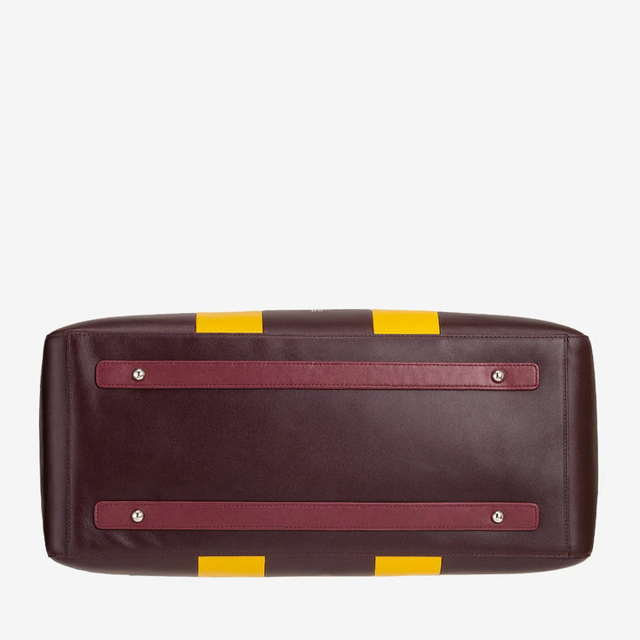 DUDU Sac à bandoulière de voyage en cuir, sac de sport de week-end pour hommes et femmes, grand 32 L, sac de voyage de week-end 49 cm