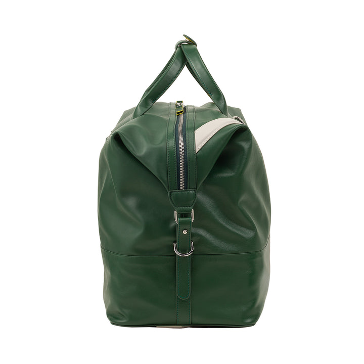 DUDU Sac de sport en cuir pour tennis, 28 litres, édition limitée, bandoulière amovible, fermeture éclair, week-end pour voyage, sac de sport en cuir