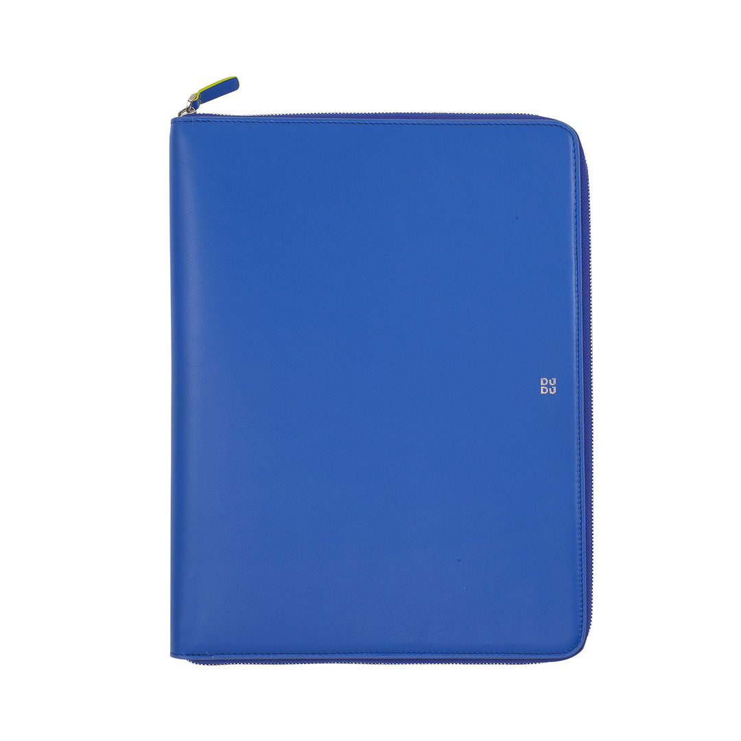DUDU A4 cuir Document dossier bureau presse-papiers multicolore iPad tablette dossier avec fermeture éclair