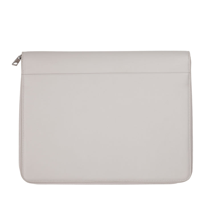 DUDU Carpeta de Documentos de Piel A4 Portapapeles de Oficina Carpeta de Tablet iPad Multicolor con Cremallera