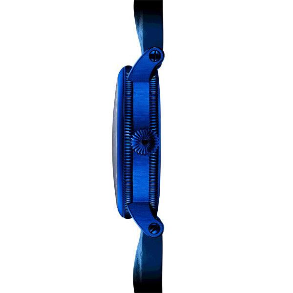 Chronoswiss orologio Open Gear Resec Electric Blue Limited Edition 50pezzi 44mm blu automatico acciaio finitura DLC blu CH-6926-BLSI - Capodagli 1937