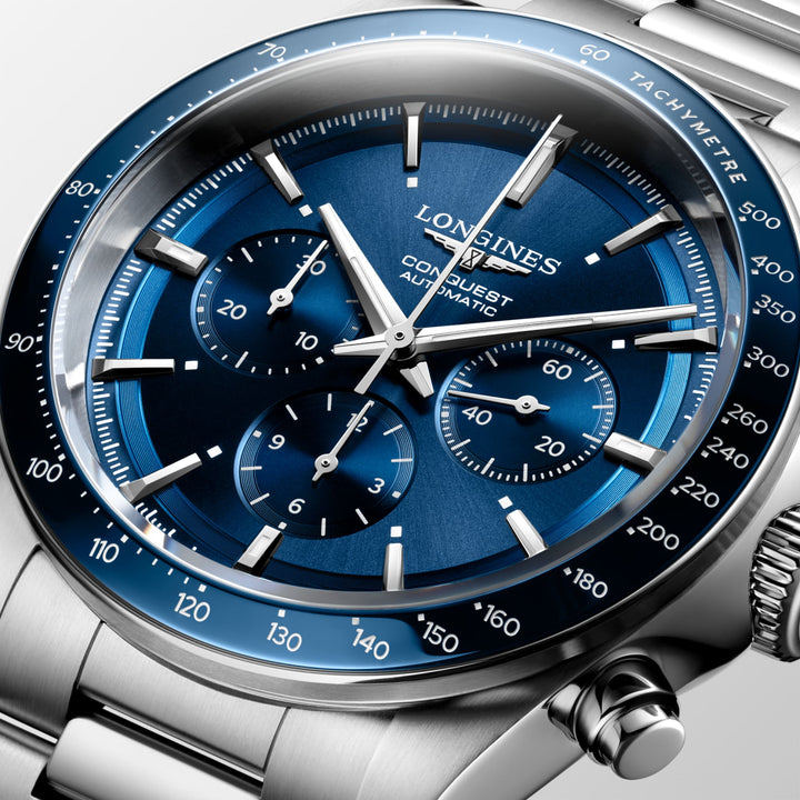 LONGINES – CRONÓGRAFO CONQUEST – L3.835.4.92.6