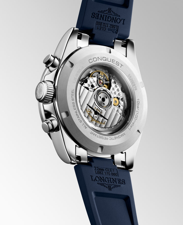 Longines orologio Conquest Chronograph 42 mm L3.835.4.98.9
