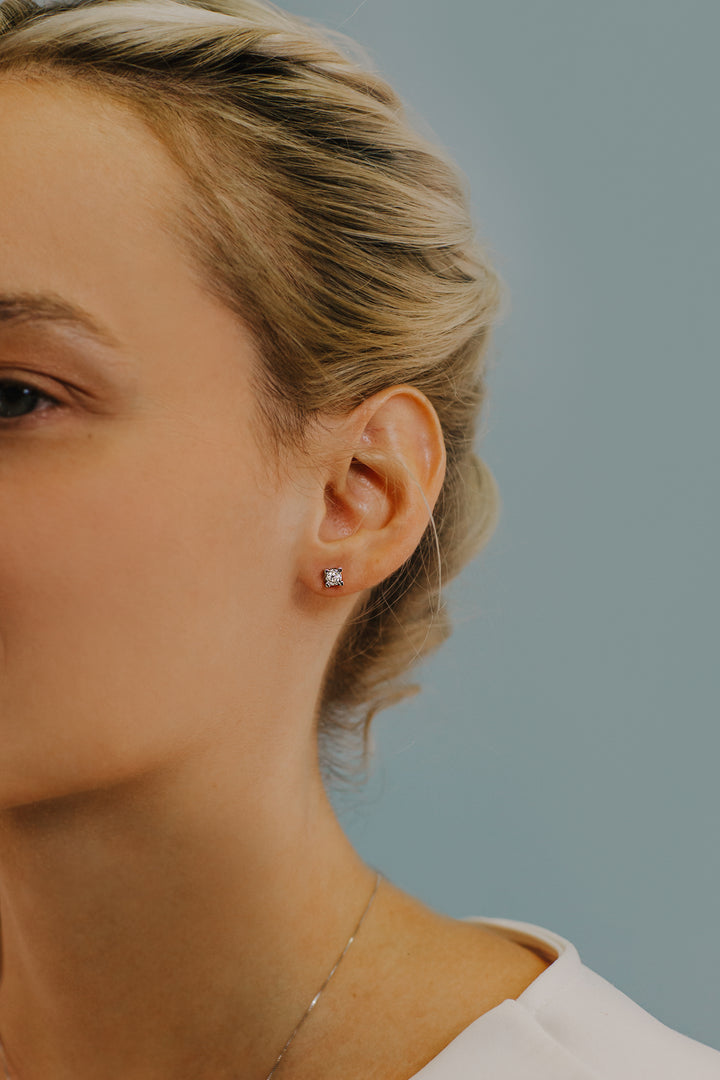 Comete Earrings Diamond light points in Gold and Diamonds ORB1004