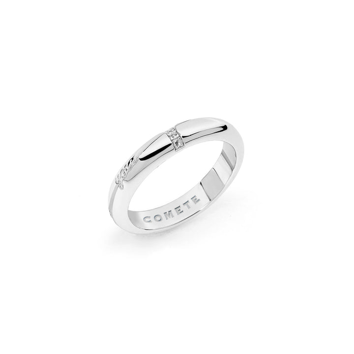 Anillo Comete Mujer Plata Tu y Yo ANG105M18F