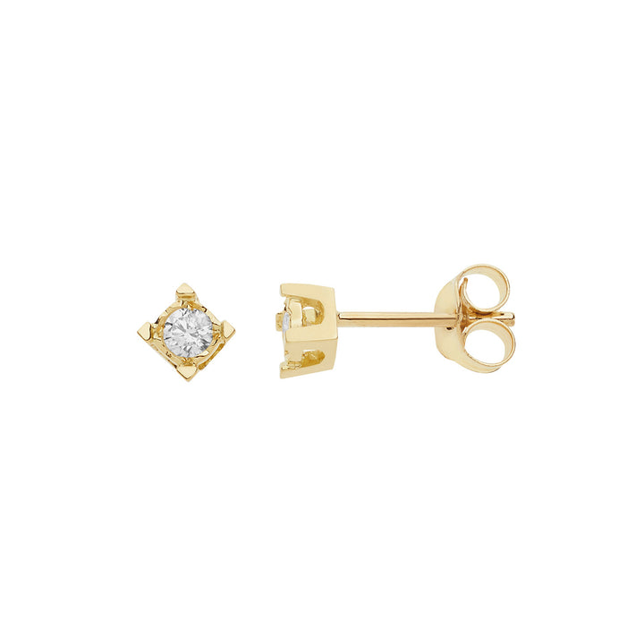 Comete Orecchini Punti luce diamantati in Oro e Diamanti ORB1007G
