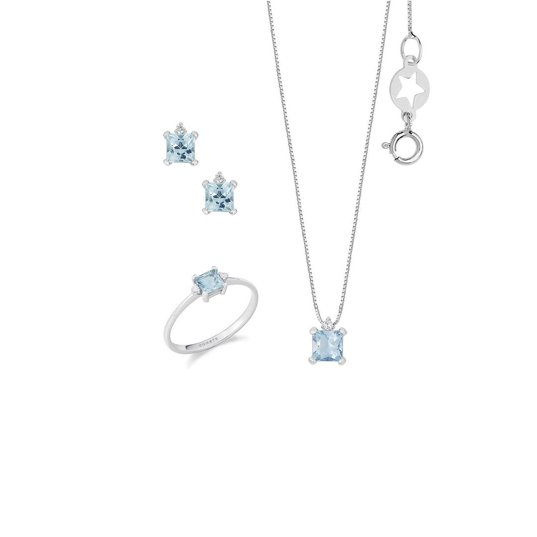 Tour de cou, bague et boucles d&