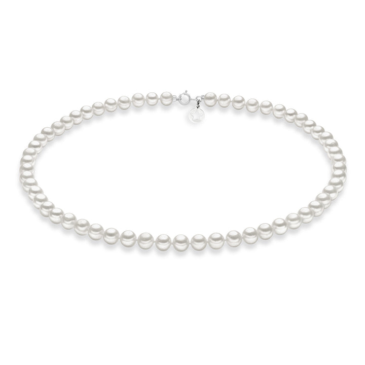 Comete Freshwater Pearl Necklace in Gold FWQ102AM