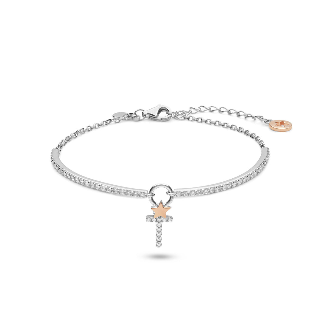 Bracelet Comete Argent Lettre T BRA196