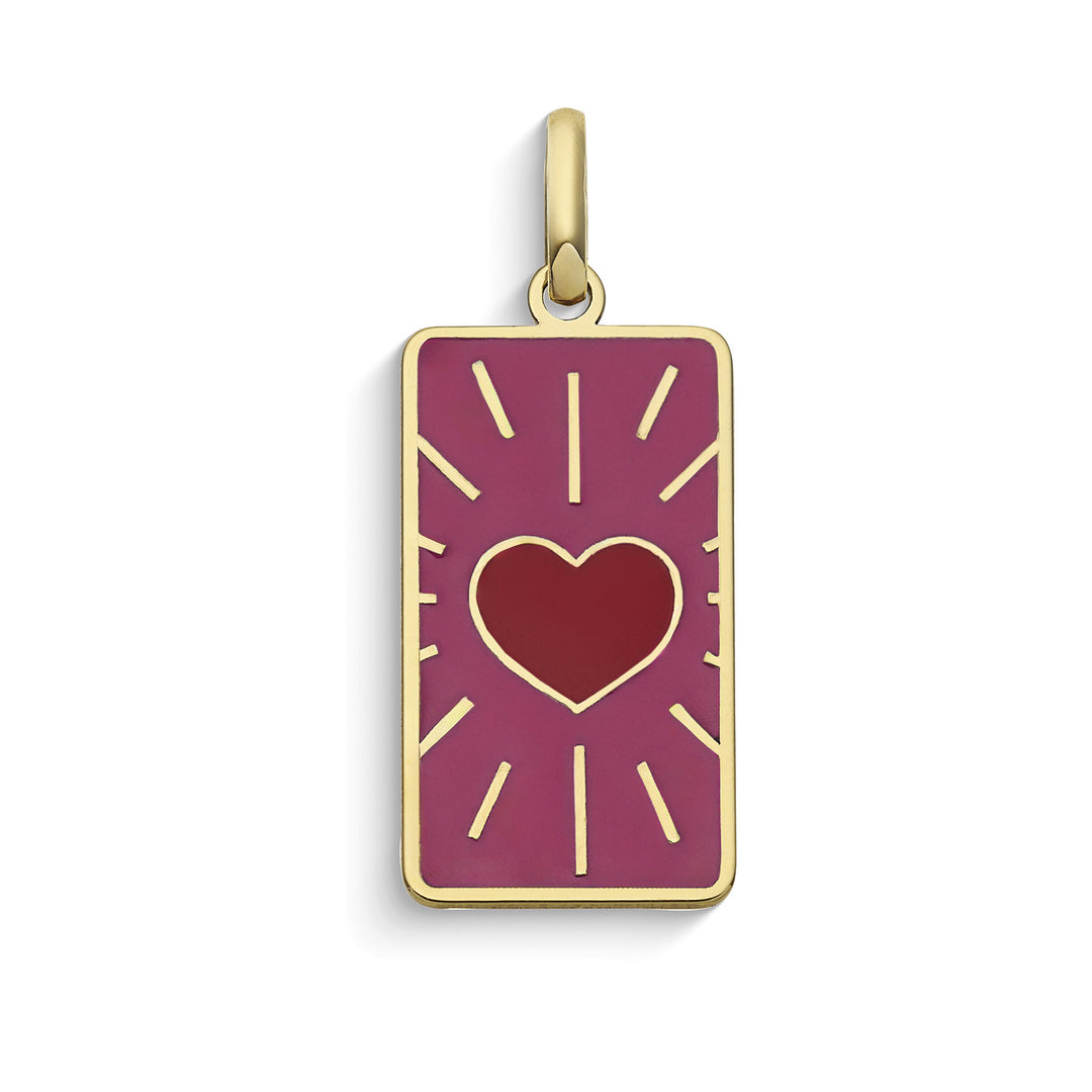 Comete Passion Pendant in 375‰ yellow gold KCOB018
