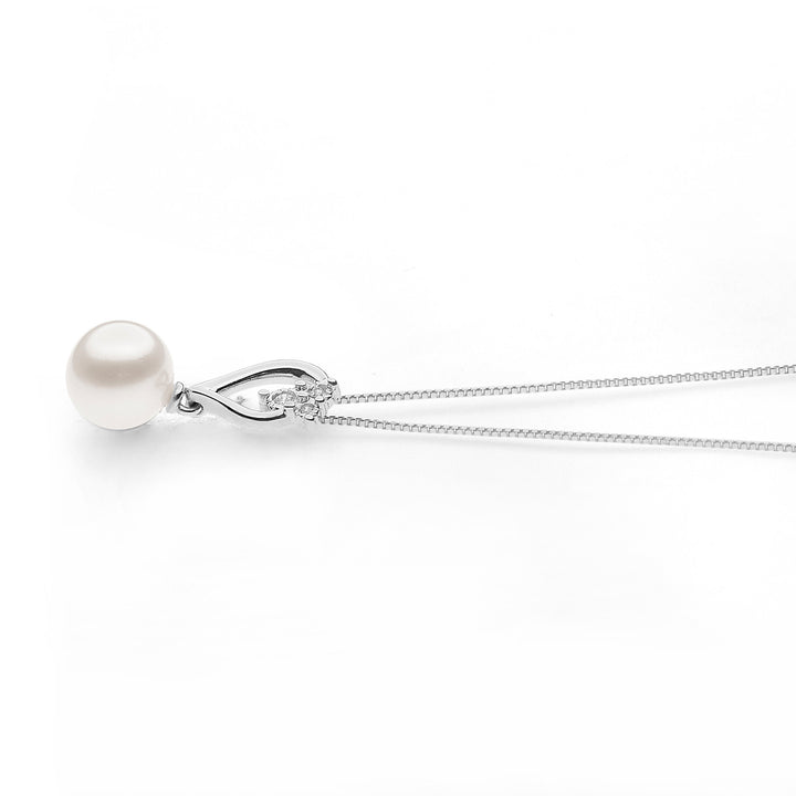 Comete Girocollo Perle in Oro e Diamanti Goccia GLP611