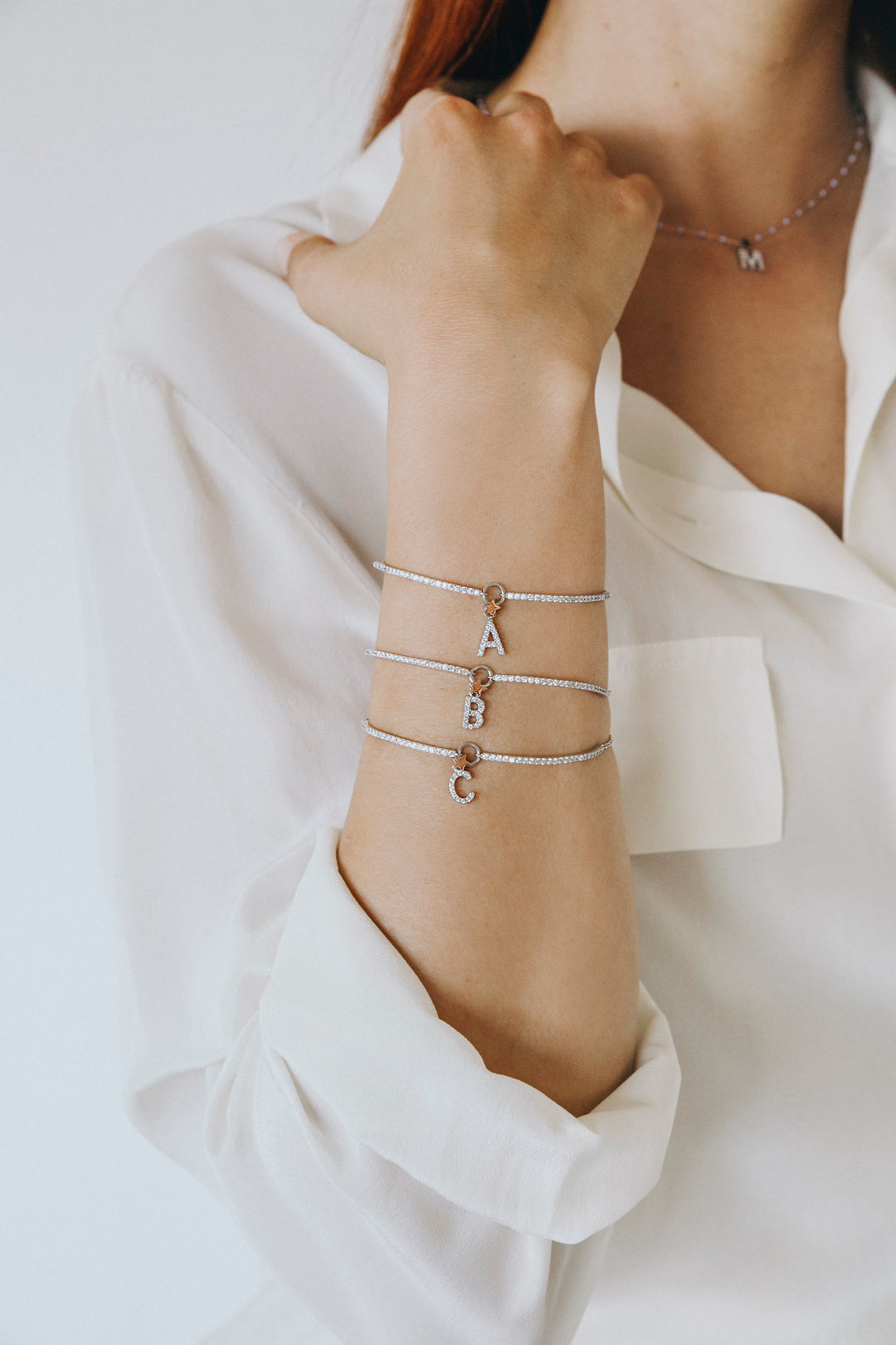 Bracelet Comete Argent Lettre T BRA196