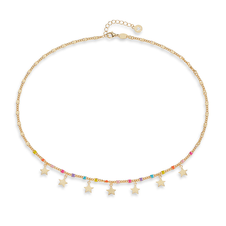 Collier étoile en argent Comete GLA254