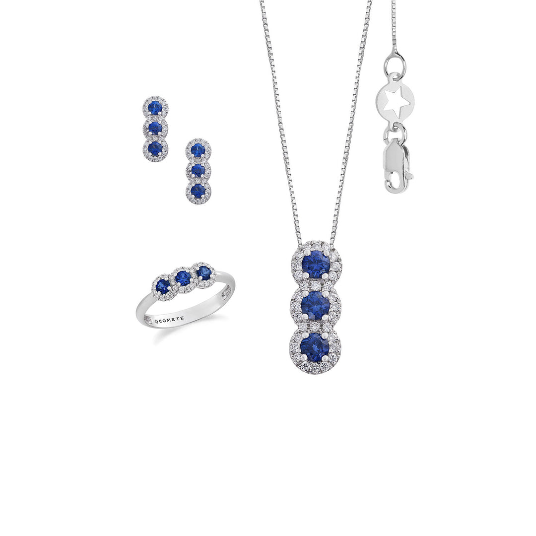 Bague, collier et boucles d&