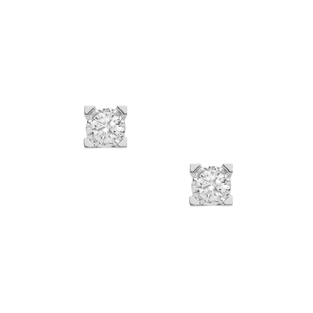 Comete Earrings Diamond light points in Gold and Diamonds ORB1004