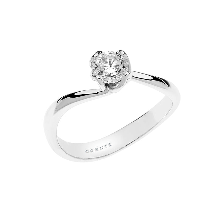 Comets Solitaire Petals in Gold and Diamond ANB2201