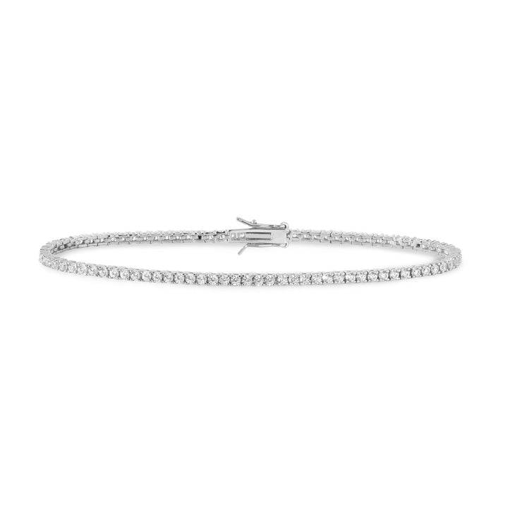 Tenis Comete en Plata y circonitas blancas BRA175M18